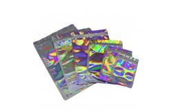 China ODM Holographic Stand Up Pouch Biodegradable Aluminium Foil Pouch GMP supplier