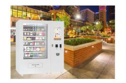 China Modern Design Custom Refrigerated Vending Machine For Snack Food / Potato Chips supplier