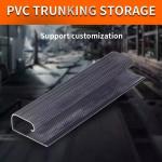                    Wholesale PVC Electrical Cable Trunking for TV Bench Wire Concealment              for sale