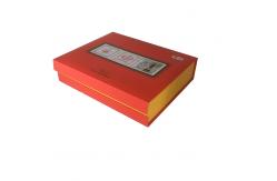 China Magnetic Closure 250gsm Paper Gift Box Packaging Mooncake Box With Insert supplier