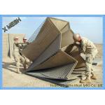 Hot Galvanized Welded Wire Mesh Sheets / Panels Barrier For Military ASTM Standards