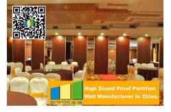 China Interior Position / Finished Surface Movable Partition Walls MDF + Aluminum supplier