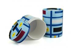 China Hard CMYK Print Hat Cap Tube Paper Packaging Container for Dry Friut supplier