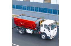 China 210 HP Engine Sand Bedding Spreader with 20000 KG Load Capacity and Adjustable Spreading Distance for Livestock Farms supplier