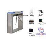 Outdoor entrance Tripod Turnstile Gate with coin operater / RFID barcode for sale