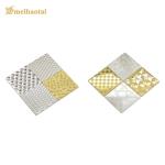 8K Cold Rolled Stainless Steel Sheet Stamped Honeycomb Metal Plate for sale