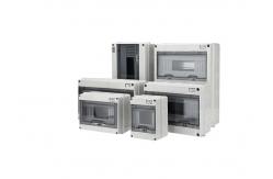China IP65 Waterproof PC Plastic Electrical Junction Box MCB Switch Panel Mounted Distribution Box supplier
