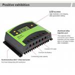 24V 12V PWM 60a Solar Charge Controller 30A PWM Solar Regulator
