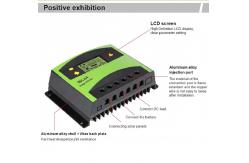 China 24V 12V PWM 60a Solar Charge Controller 30A PWM Solar Regulator supplier