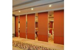 China Modern Acoustic Movable Partition Walls / Sliding Folding Partition 3.65 Meters Height supplier