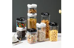 China 7pcs BPA Free Airtight kitchen Household Storage Container With Easy Lock Lids supplier