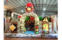 China Commercial Inflatable Bouncy Forest Themed Castle House Combination supplier