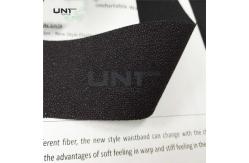 China Woven Elastic Pants Fusible Interlining Printed 5.3cm Width supplier