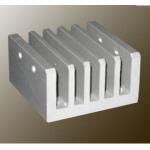 Steel Polished / Electrophoretic Aluminum Heatsink Extrusion Profiles With Fabricating for sale