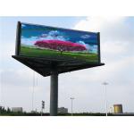 P6 Outdoor Solid Mounted Full Color Steel Cabinet LED Signage Back Maintenance for sale