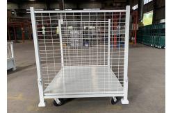 China Collapsible Tier Rack Pallet Stacking Frames For Warehouse Mobile Stacking Racks supplier