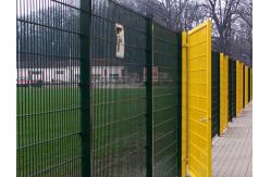 China High Security Mesh 4.5mm Green Anti Climb Fence With Electronic Alarm System supplier