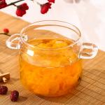 Customized 700ml Handmade Borosilicate Saucepan Glass Pot