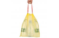 China 4 8 13 Gallon Compostable Biodegradable Plastic Garbage Bag With Drawstring supplier