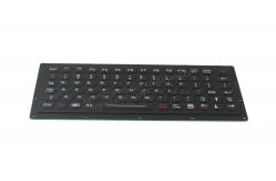 China Black Rubber Material Military Panel Mount Keyboard With Oem And Fn Keys supplier