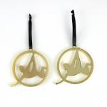 Special Medal Customized Shiny Gold Gymnastics Themed Ornament Personalized Design For Gymnastics Enthusiasts for sale