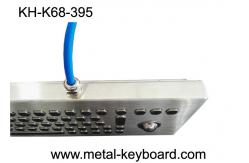 China Desktop Rugged Metal Industrial Computer Keyboard with Trackball Mouse supplier