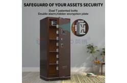 China Solid Steel Patented Bolts Security Luxury Safe Box YB/N6-150 supplier