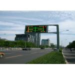 Digital Outdoor Scrolling Led Electronic Moving Message Sign On Road , CE for sale