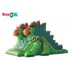 Commercial Inflatable Bouncy Slides Toddler Pvc Inflatable Dinosaur Dry Slide For Outdoor Amusement Park for sale