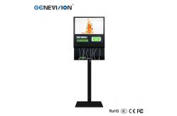 China Wired Charging 21.5 Inch LCD WiFi Kiosk With CMS Software supplier