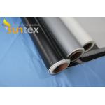 Silicone Coated Fiberglass Fabric for Welding protective blanket to prevent spark slag from splashing and catching fire for sale
