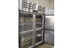 China Precise Control Commercial Kitchen Freezer Energy Saving Air Cooled Freezer 1000L supplier