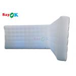 Professional Photo Studio Oxford Inflatable LED Photo Booth Background Wall Remote Control For Large Events for sale