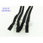 Sheen Silver Corn TeethTwo Way Metal Zip 5# High End For Jacket / Cardigans for sale