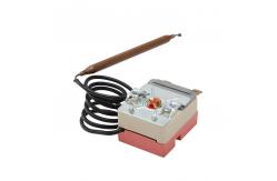 China Adjustable Thermostat Temperature Control Switch 50-300 Safety High Limit Capillary Thermostat Knob supplier