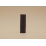 Dark Grey Lip Balm Tubes 4g , Plastic Lipstick Tubes Velvet Texture for sale