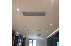 China Customized Aluminum Square Ceiling Air Diffuser 4 Way Air Diffuser supplier