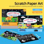 Children Diy Scratch Art Decor Painting Educational Drawing Paper for sale