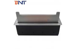 China Office Furniture Brush Cover Desktop Socket Hidden In Desk Table For Commercial supplier