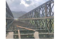 China Prefab Portable Temporary Bailey Bridge Metal Construction Easy Assembly supplier