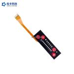3M468 Rear Adhesive LED Membrane Switch Tactile Keypad FPC Cable for sale