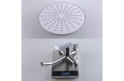 China Dual Handle Bath Shower Mixer Set , Chrome Wall Mounted Shower Faucet Kits supplier