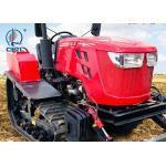 22-50hp Crawler Rotary Tiller / Agricultural Orchard Diesel Fertilization Micro Tiller / Pastoral Management Machine for sale
