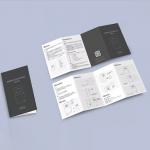 157g Flexo Printing Instruction Booklets User Product Adhesive 300gsm