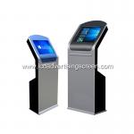 Ergonomic Self Service Touch Screen Kiosk 1920x1080P With Printer And Keyboard for sale