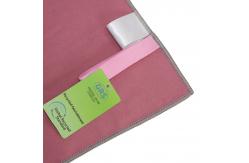 China Recyled Pool Microfiber Beach Towel Bulk With Mesh Bag supplier