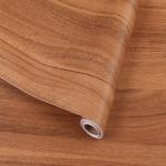 Upgrade Your Interior Walls with Wood Grain Self-Adhesive Wallpaper Ideal for Apartments and Entertainment Spaces for sale