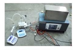 China IEC 60754 Wire Testing Equipment  , Cable Halogen PH And Conductivity Testing Equipment supplier