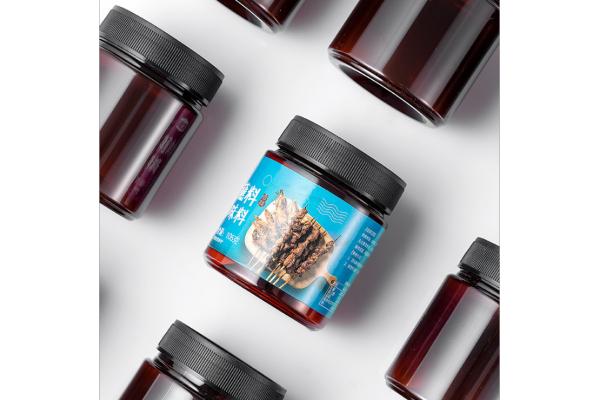 4 Oz 8 Oz Plastic Amber Pet Jar BPA Free Odourless And Tasteless