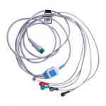 Tens Electrodos ECG Cable With Customization Options TPU Sheath Medical equipment connection cable